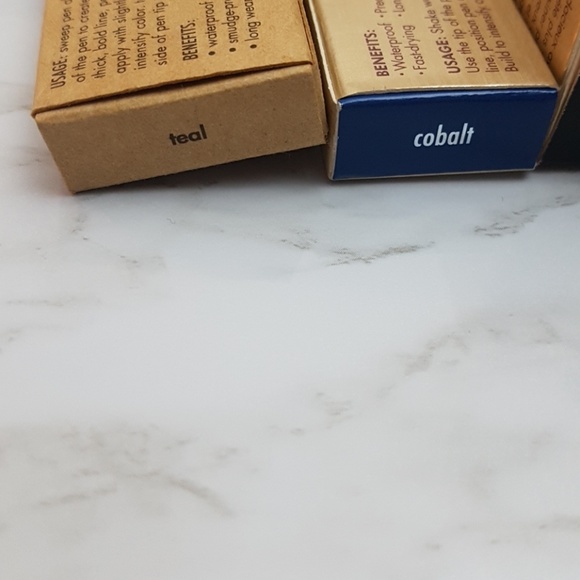 Stila Lot/3 eyeliners - black, cobalt, teal - Picture 4 of 5